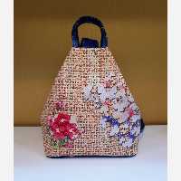 کوله مثلثی طرح گل