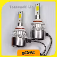 لامپ هدلایت مدل tc6 دوطرفه پایه های h1 h7
