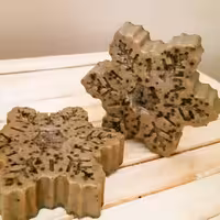 صابون دارچین طرح برف