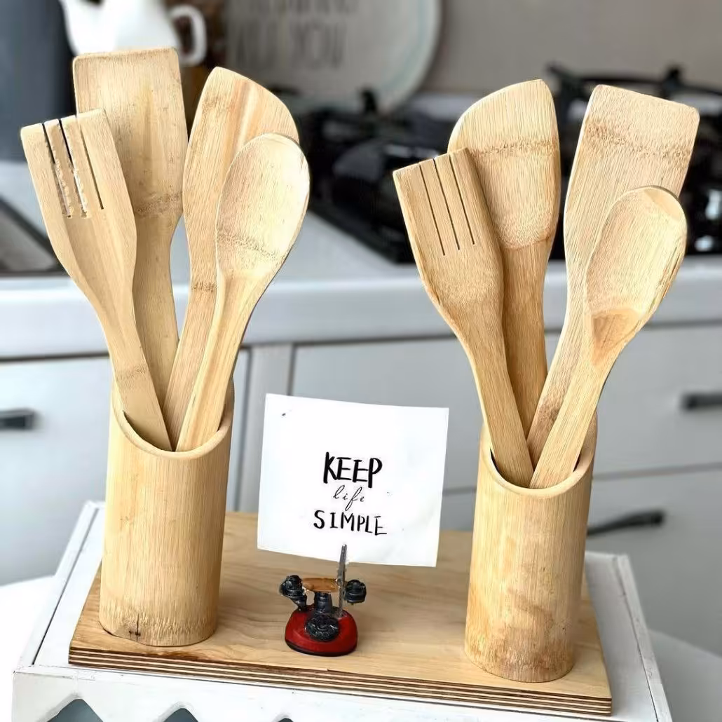 ست کفگیر  چوبی 