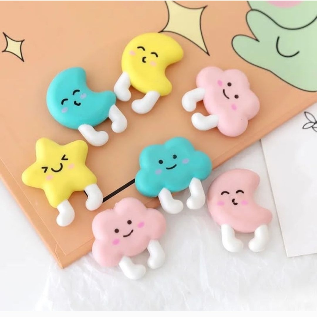 پاکن ماه و ستاره و ابر فانتزی