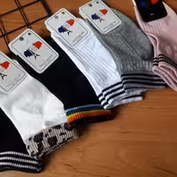 جوراب مچی لبه رینگی 