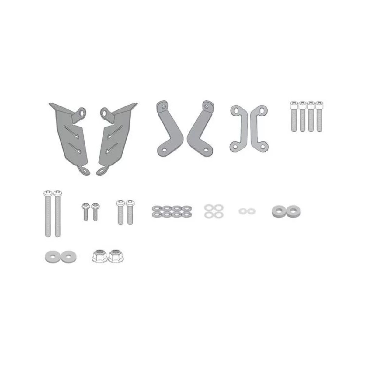 کیف موتورسیکلت 2140KIT YAMAHA MT 07 18 20 کیت اتصال حامل کیسه جانبی Givi