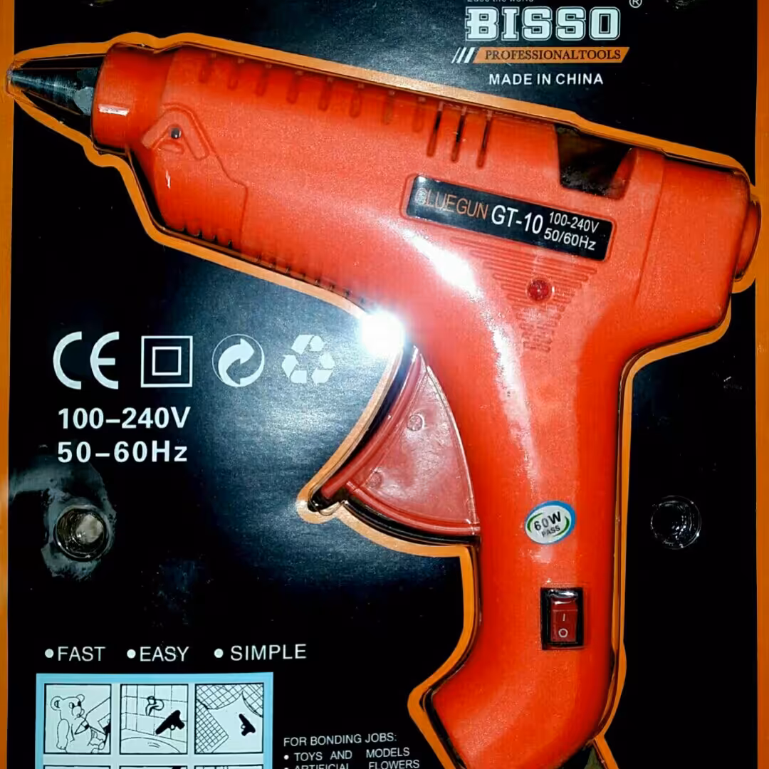 تفنگ چسب حرارتی بزرگ حرفه ایی 60 وات