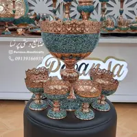 آجیل خوری فیروزه کوبی 7پارچه برند پرنسا ارسال رایگان