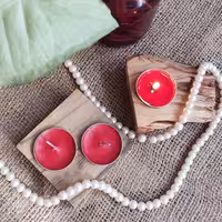 جا شمعی چوبی کد 8