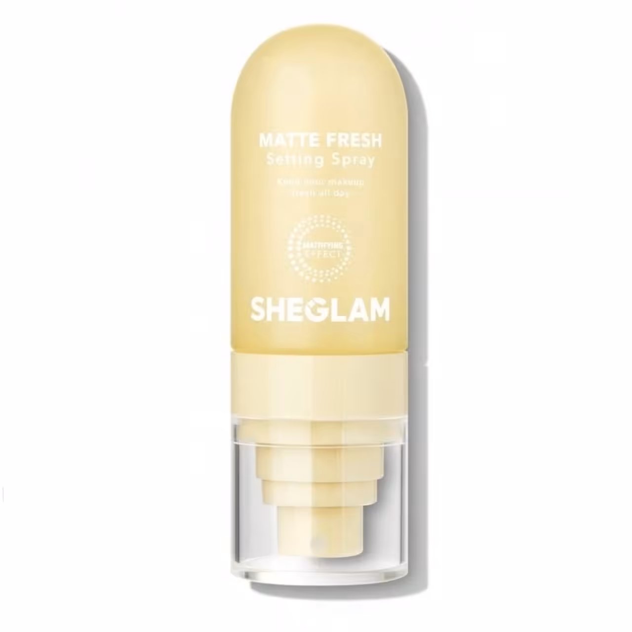 اسپری فیکس زرد شیگلم مدل MATTE FRESH حجم 55 میل