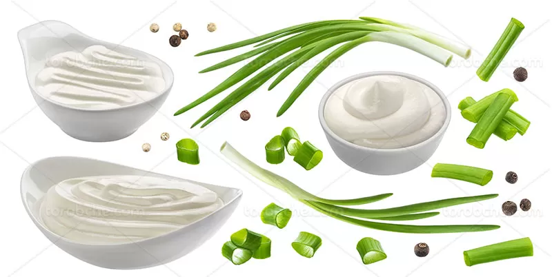 عکس ماست و پیازچه | گرافیک با طعم تربچه