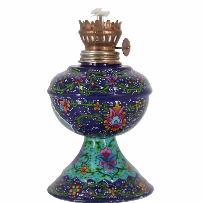 چراغ گردسوز کوچک میناکاری
