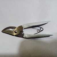 قیچی باغبانی 8 اینچ فولادی نوک خم