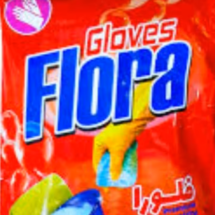 دستکش ظرفشویی فلورا سایز متوسط