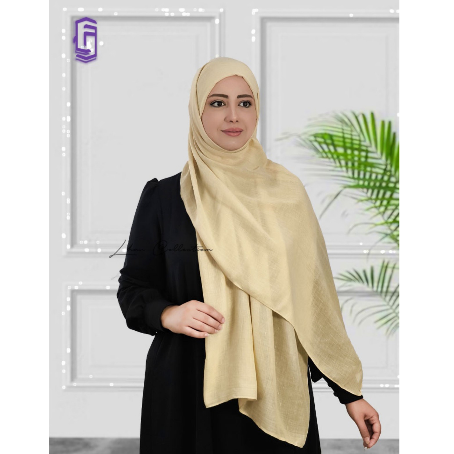 شال نخی کرمی