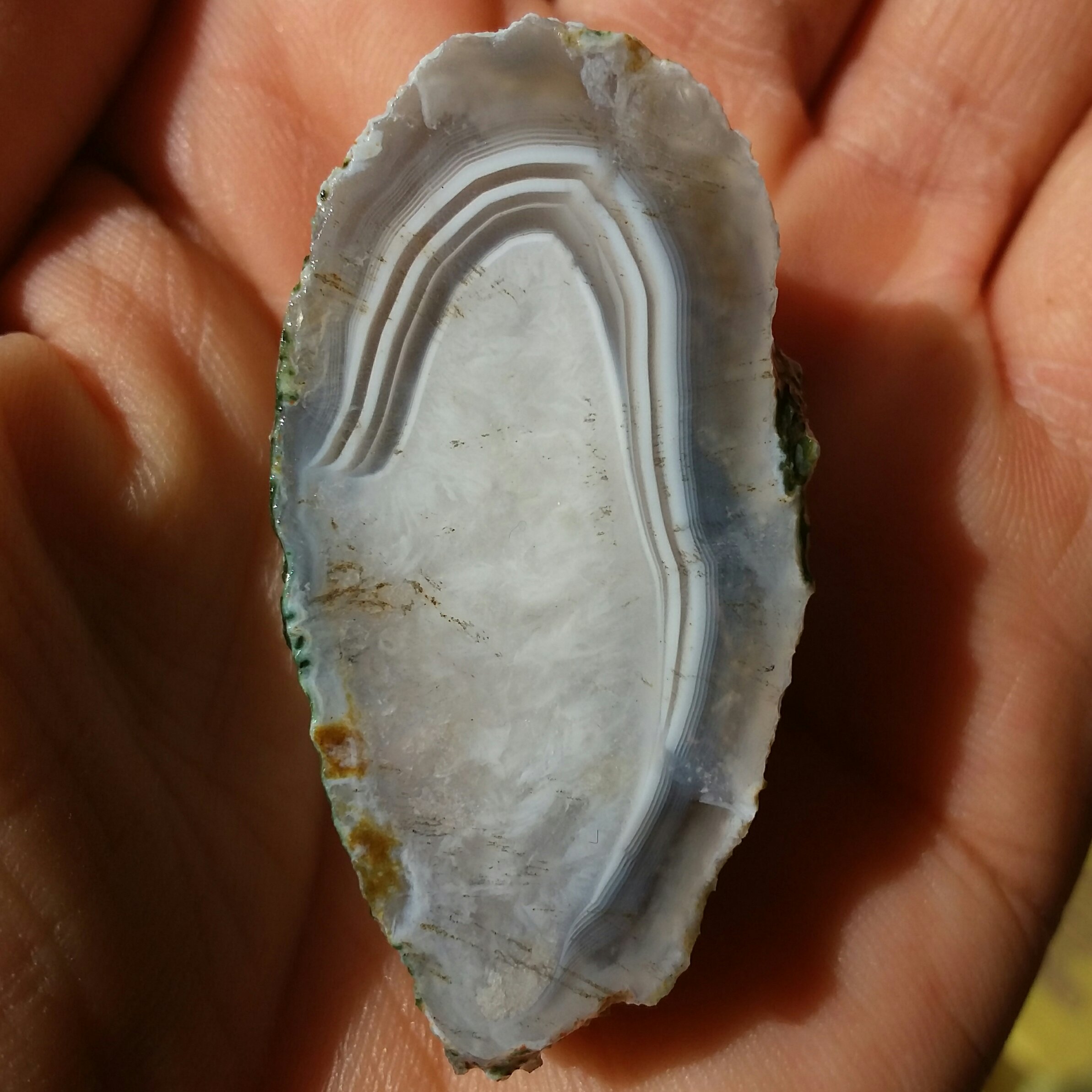 اسلایس سنگ عقیق سلیمانی 3بعدی  بسیار دیدنی خااااص 100 درصد طبیعی زیبا