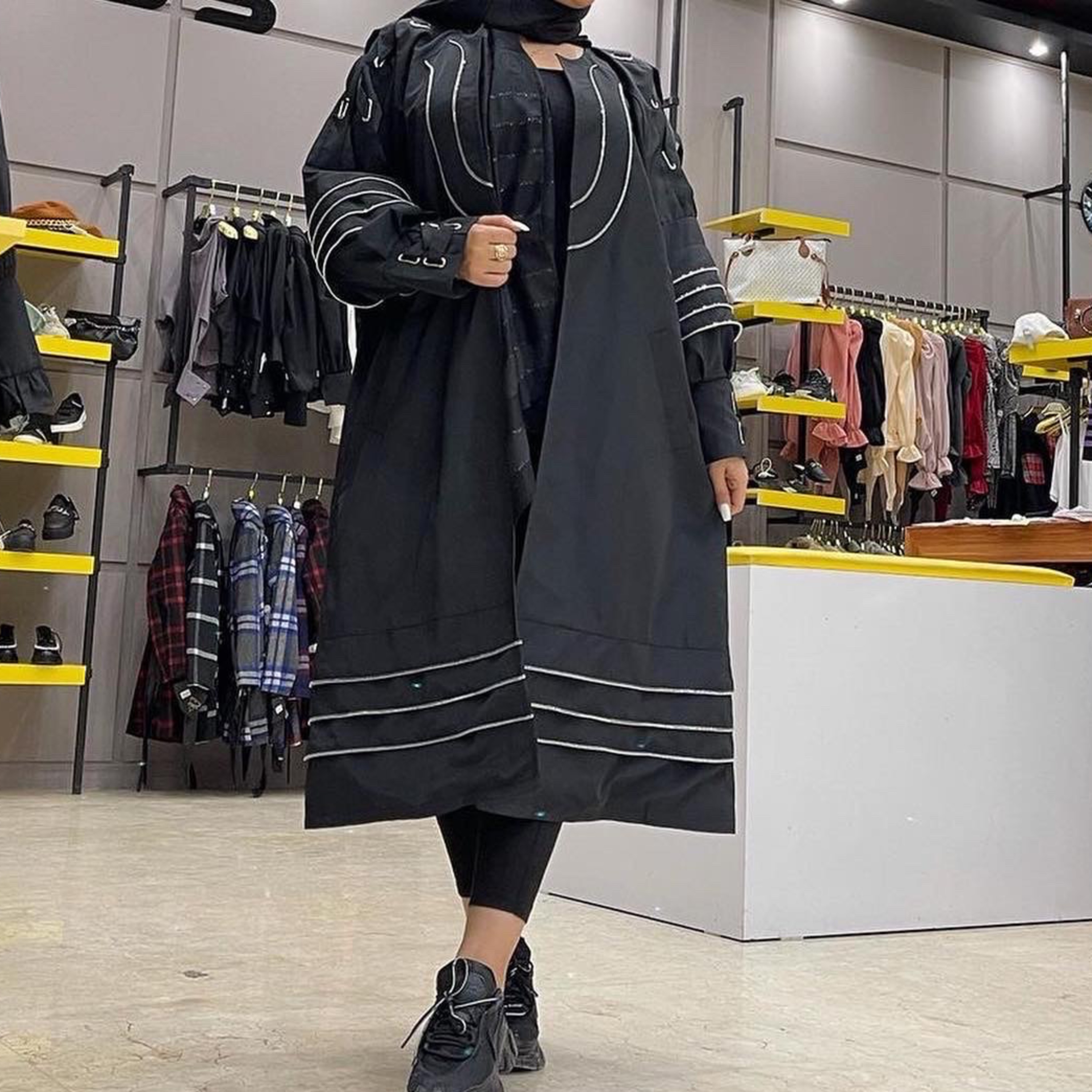 بارونی شیک مزونی مدل زیپ 