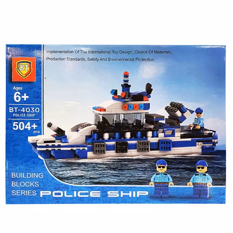 لگو کشتی پلیس مدل 4030