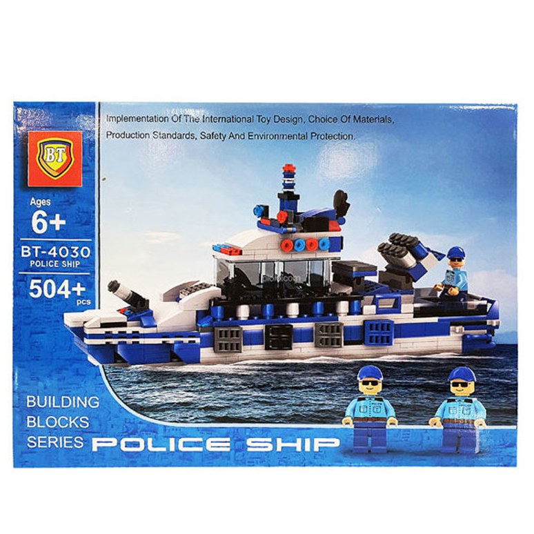 لگو کشتی پلیس مدل 4030