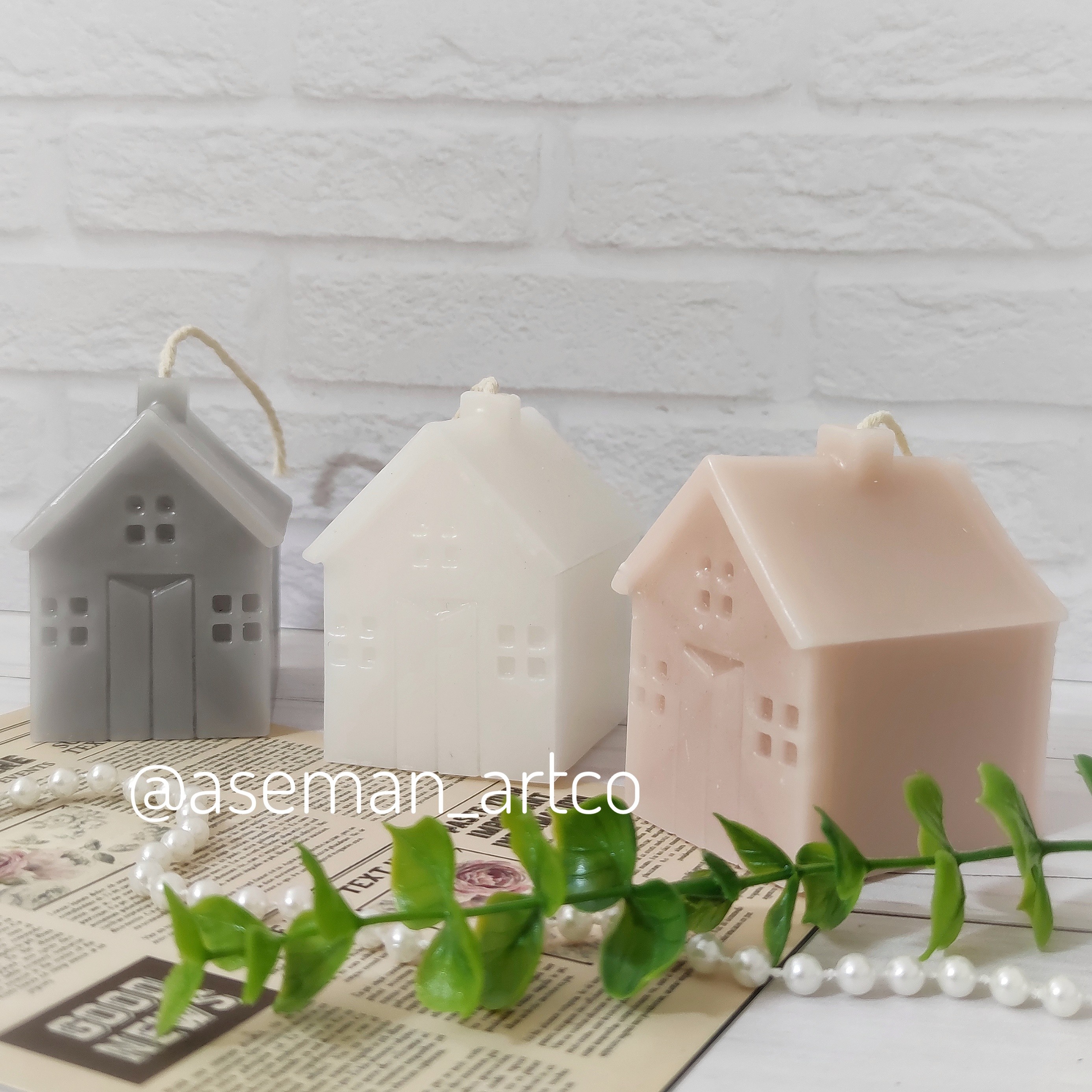 شمع کلبه ی دلبر ، شمع بسیار خاص و شیک برای دکور منزل شما