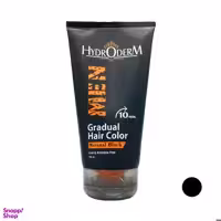 کرم رنگ مو هیدرودرم (Hydroderm) مدل Gradual رنگ مشکی حجم 150 میلی‌لیتر