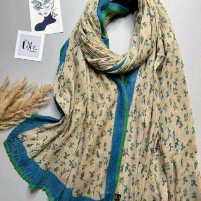 شال نخی گلدار وارداتی