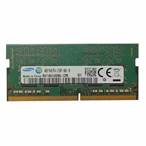 رم لپ تاپ DDR4 تک کاناله 4 گیگابایت 2133 مگاهرتز سامسونگ Samsung