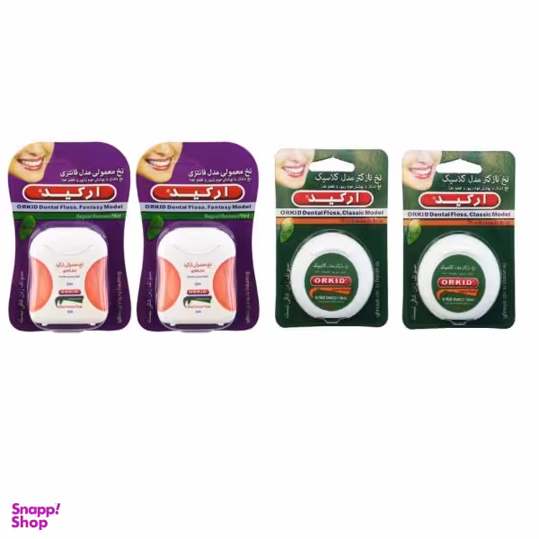 نخ دندان ارکید (Orchid) مدل 002 بسته 4 عددی