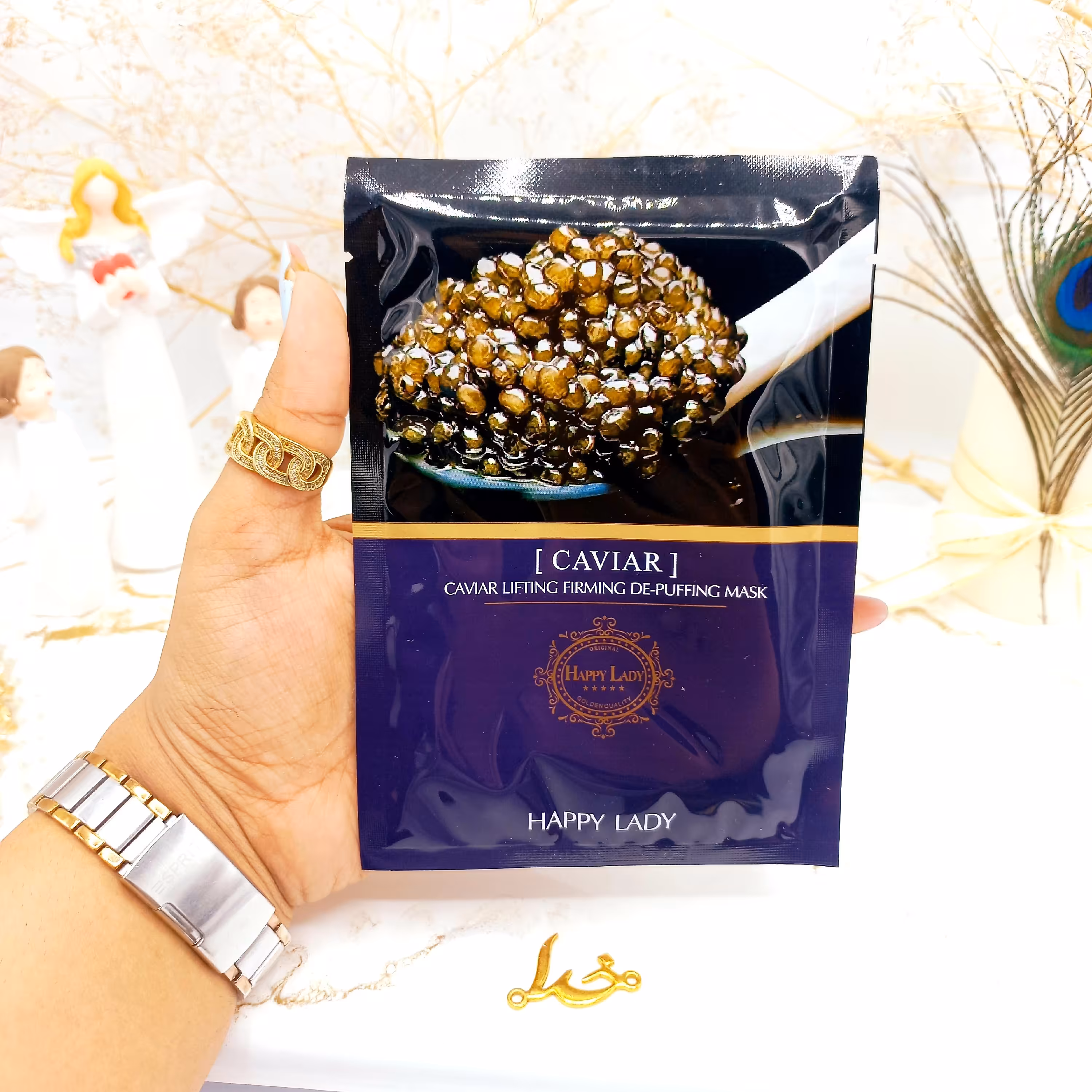 ماسک ورقه ای جوانساز خاویار هپی لیدی