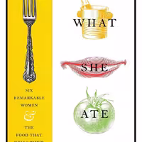 کتاب زبان اصلی What She Ate اثر Laura Shapiro انتشارات Viking