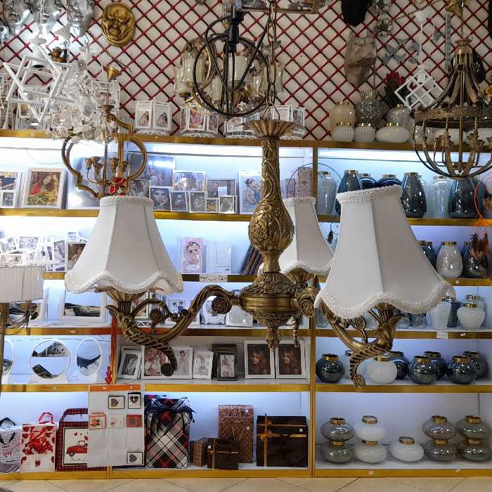 لوستر طرح پارمیدا 3 شعله