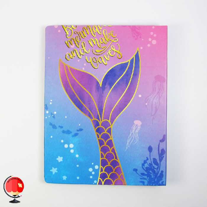 دفتر کلاسوری 100 برگ قفل فلزی طرح باله سویل