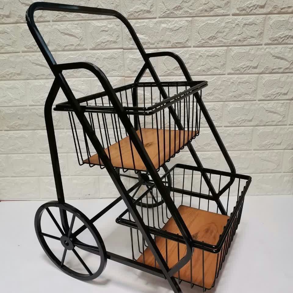 جا سیب زمینی و پیاز طرح کالاسکه ساخته شده از فولاد بسیار ضخیم 