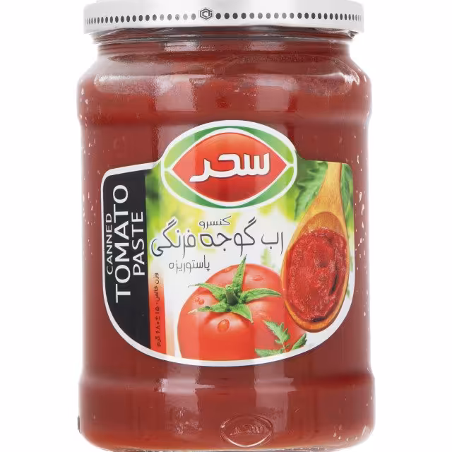 رب گوجه فرنگی سحر شیشه ای 680 گرمی