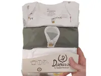 ست 3 تکه بیمارستانی نوزادی با طرح بالون و جوجه دانالو Danaloo