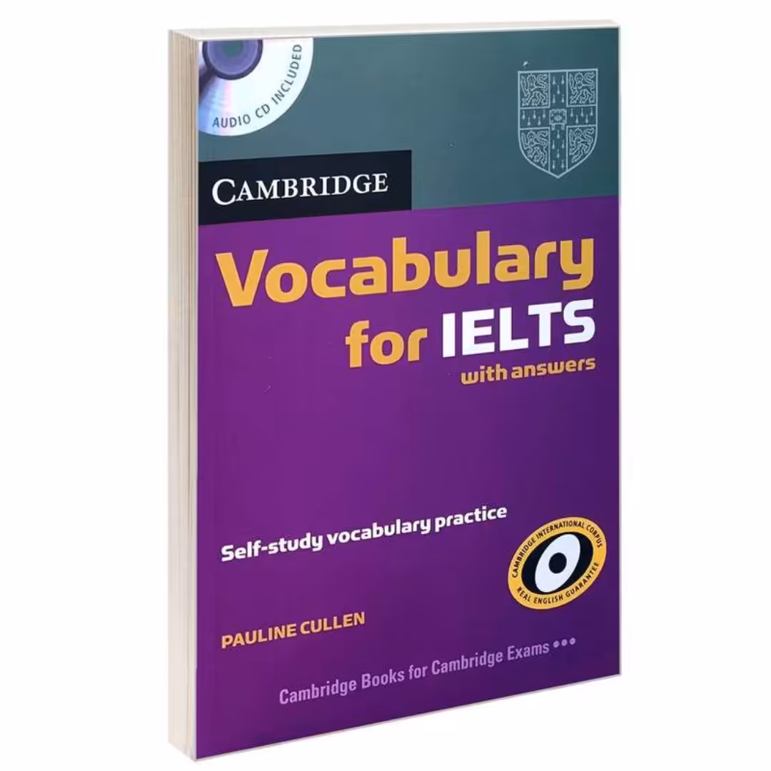 کتاب Vocabulary for IELTS  اثر Pauline cullen  انتشارات Cambridge همراه CD