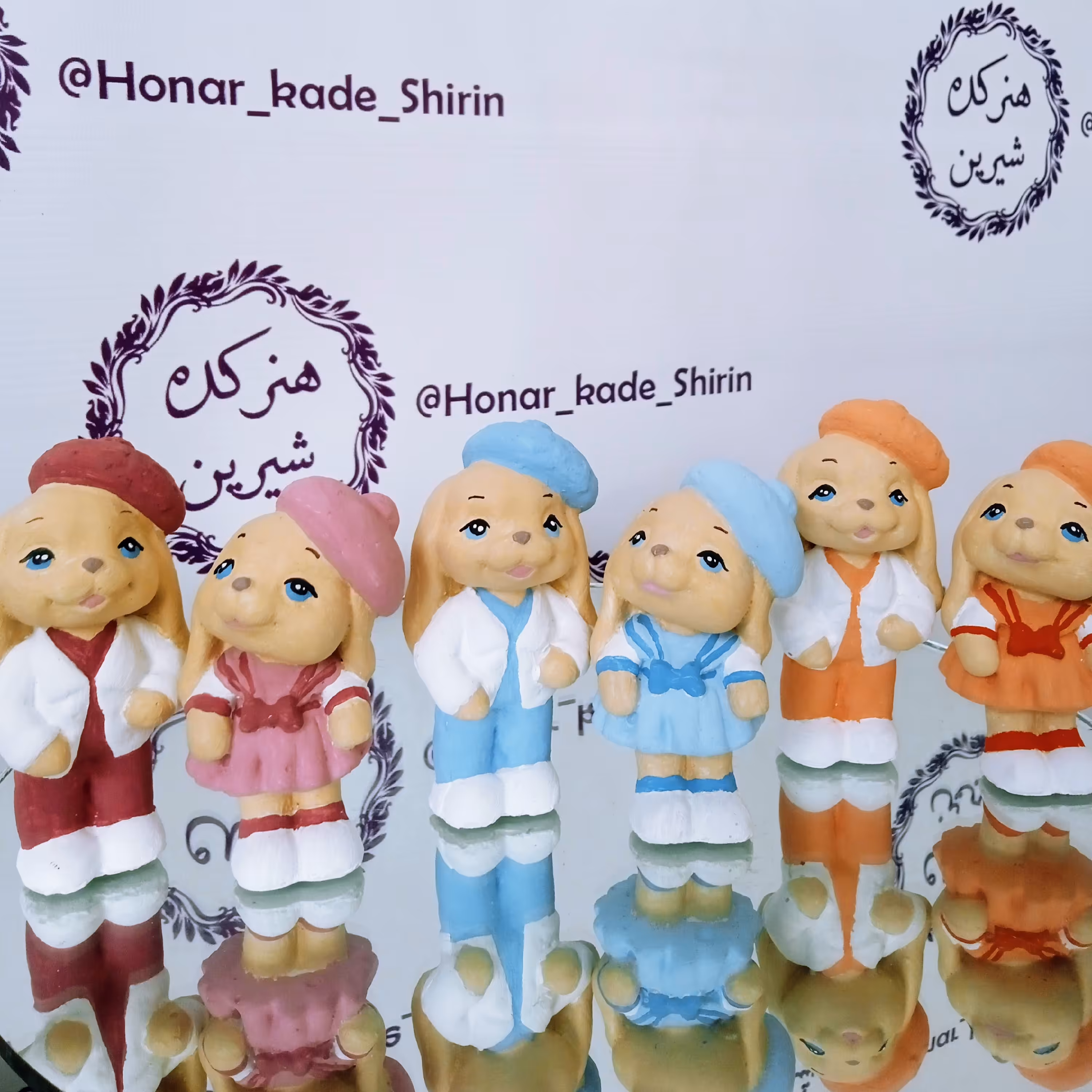 گیفت خرگوش جفتی نماد سال