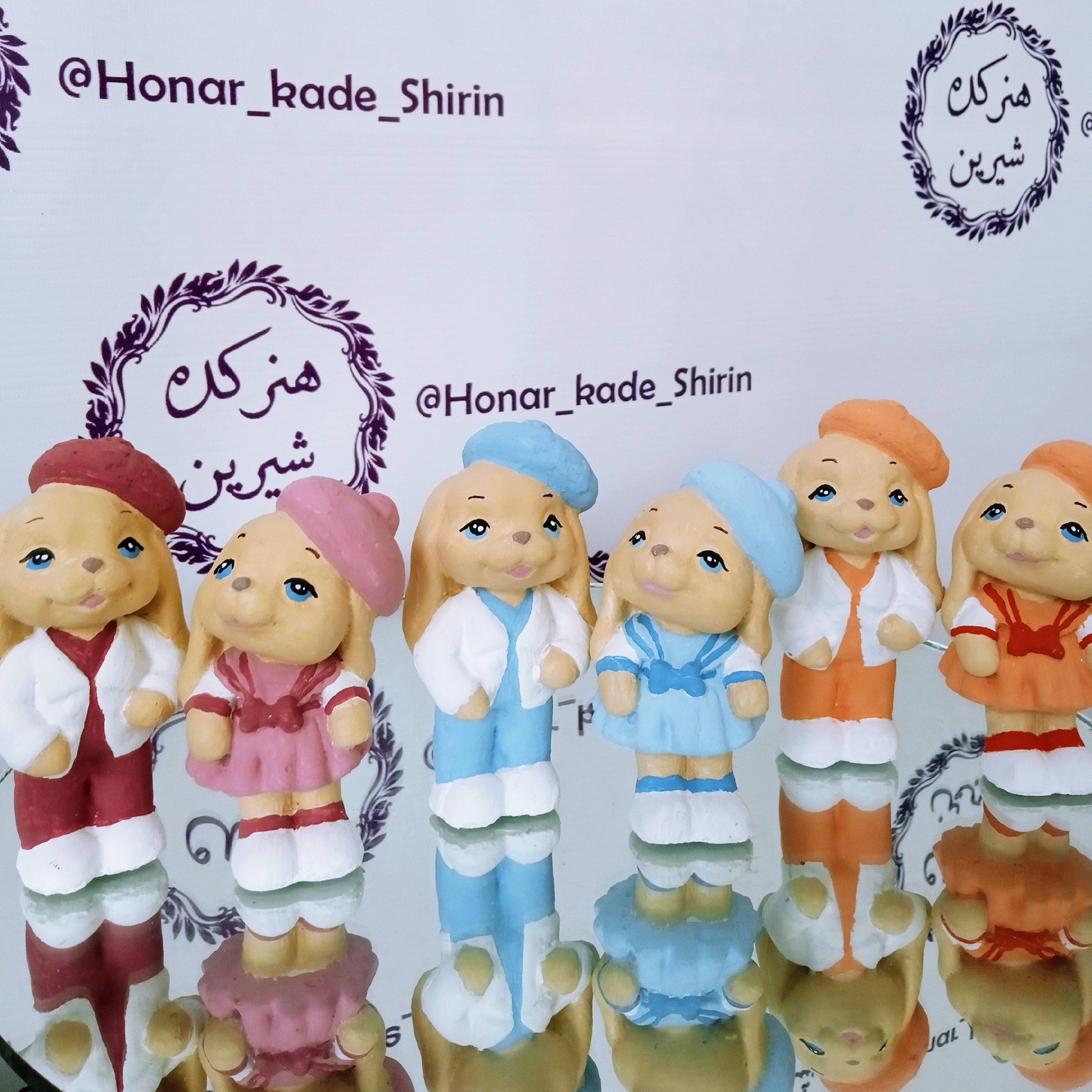 گیفت خرگوش جفتی نماد سال