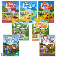 کتاب Family and Friends 2nd اثر Naomi Simmons انتشارات هدف نوین 7 جلدی