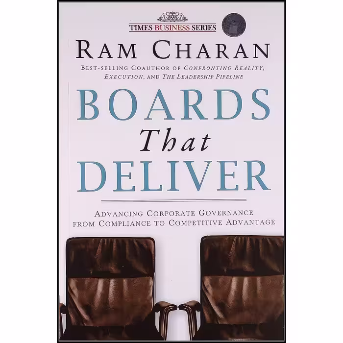 کتاب زبان اصلی Boards That Deliver اثر Ram Charan