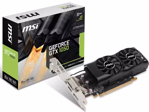 کارت گرافیک ام اس آی مدل جی تی ایکس 1050 2 جی تی ال پی با حافظه 2 گیگابایت