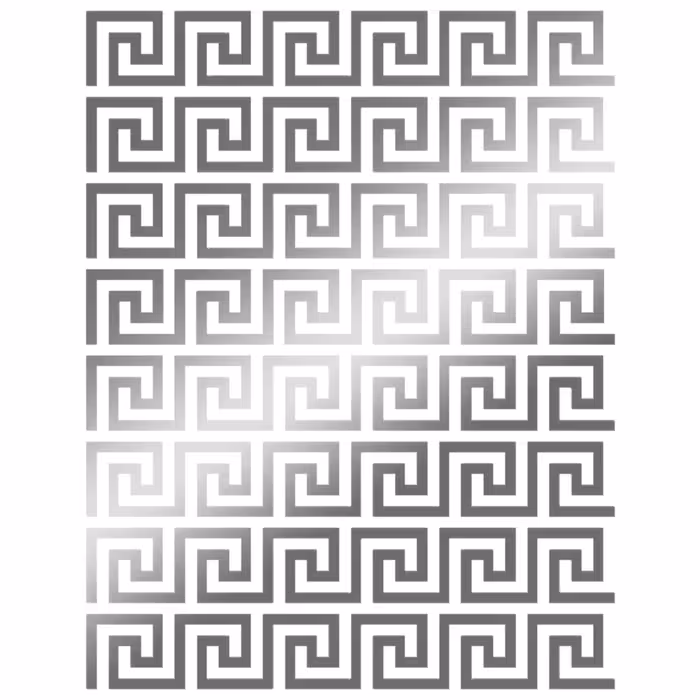 آینه پلکسی گلس مدل ورساچه چسب دار کد 1611 بسته 8 عددی نقره ای 