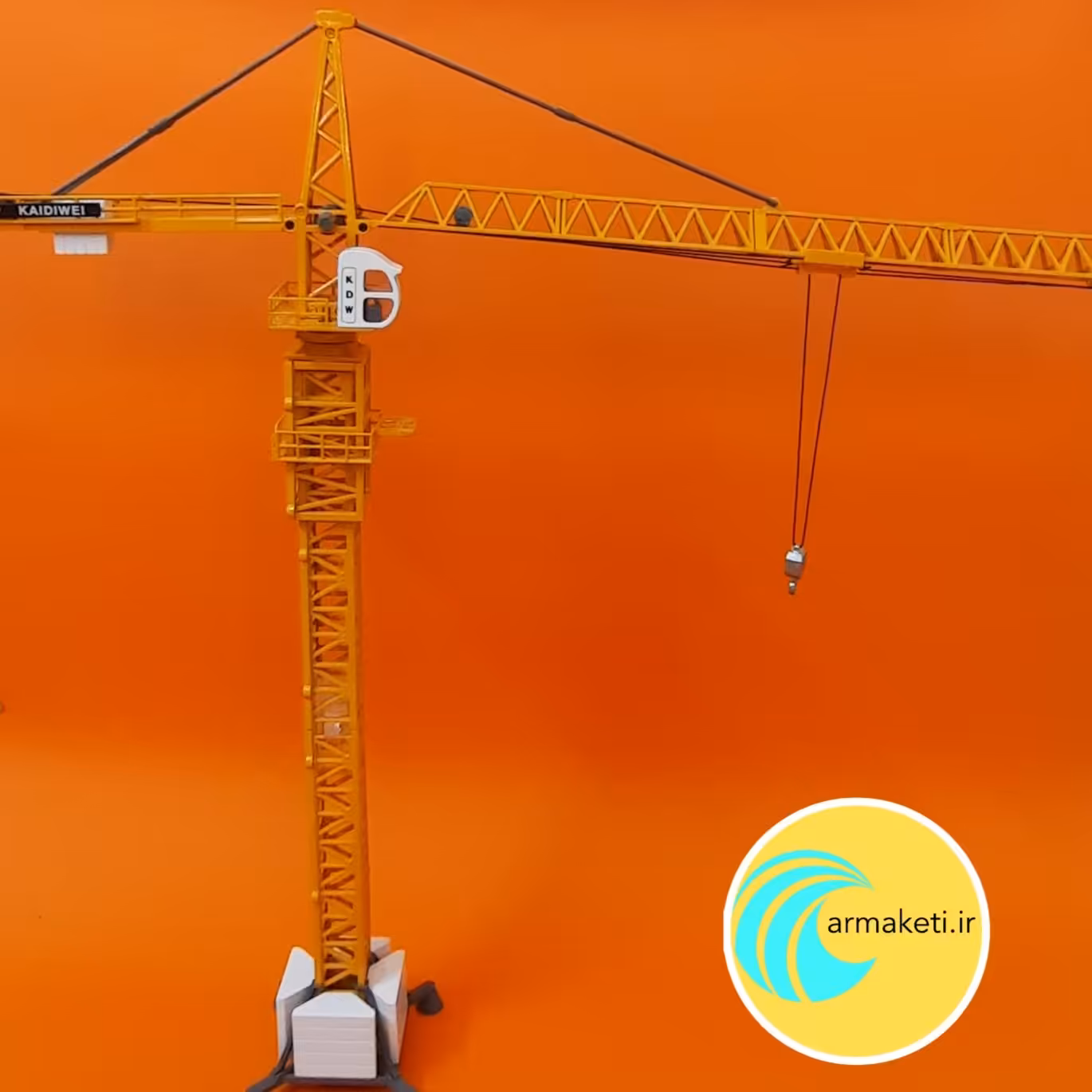 ماکت تاورکرین فلزی کایدویی kdw