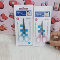 قیچی ابرو  دسته رنگی  اف اند ال