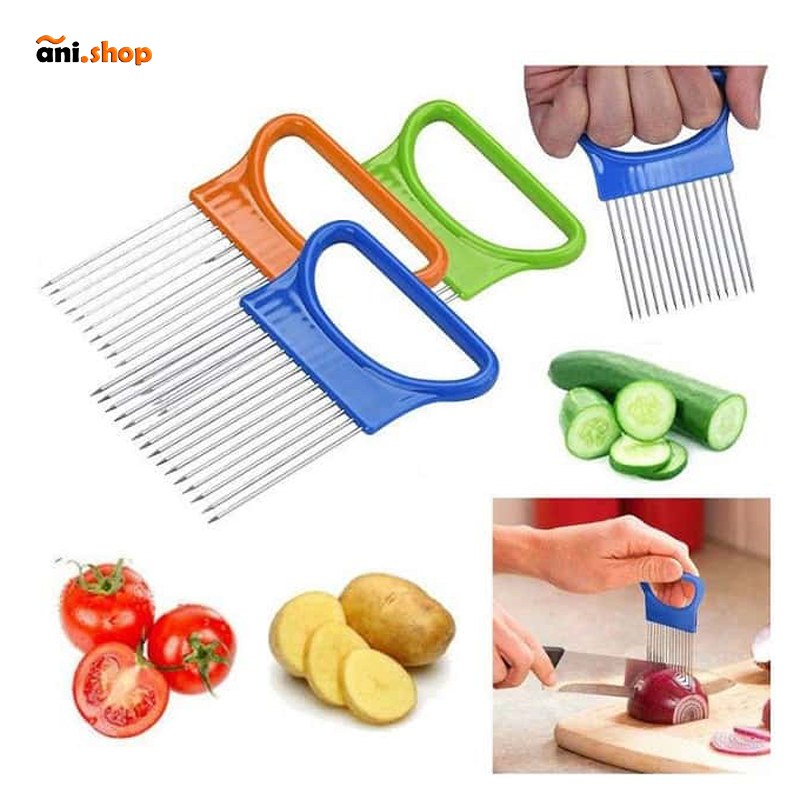 چنگال اسلایسر سوزنی جنس بدنه فلز جنس دسته پلاستیک