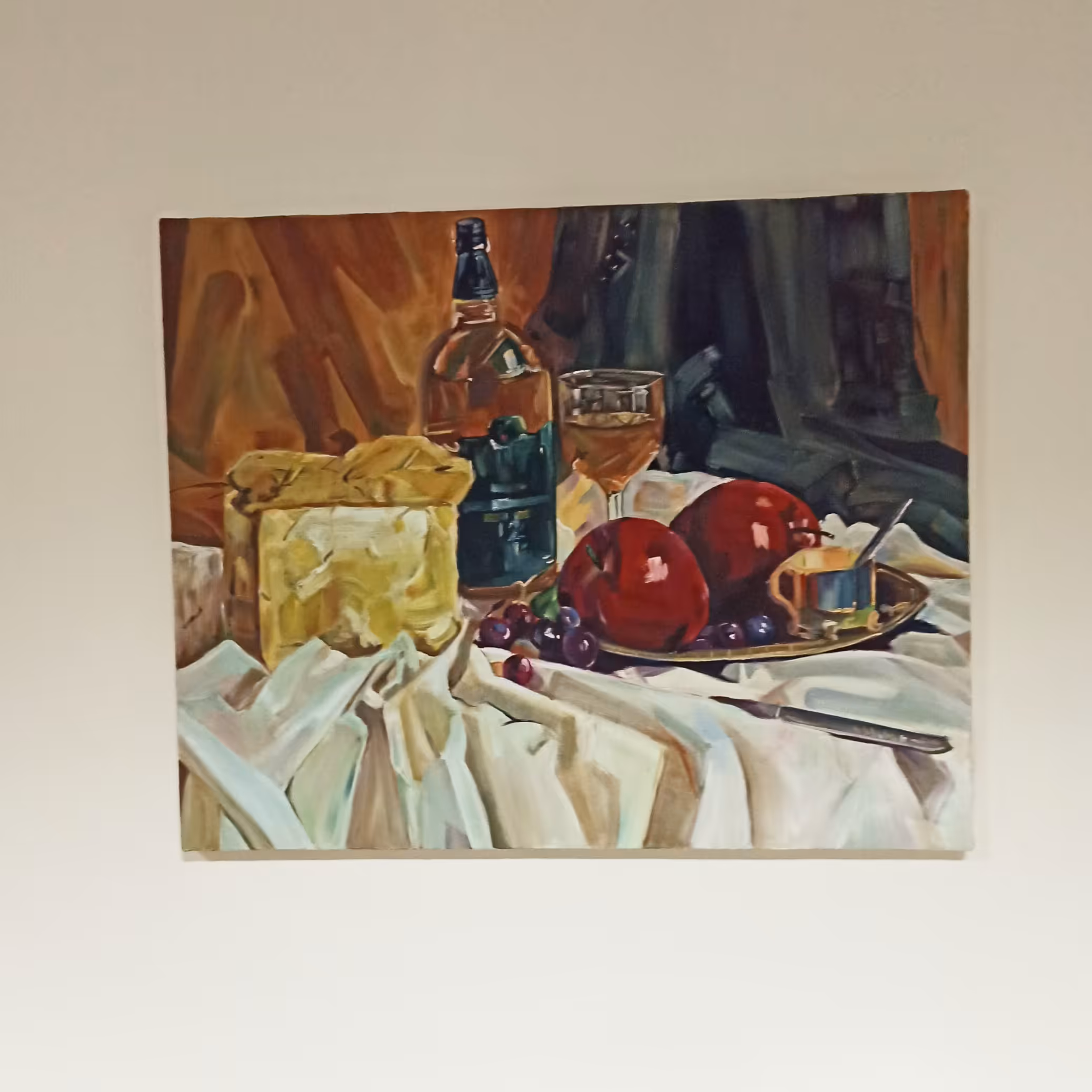 تابلو رنگ و روغن روی بوم