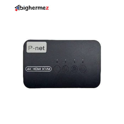 سوئیچ HDMI KVM چهار پورت پی نت