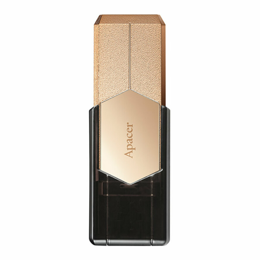 فلش مموری اپیسر AH650 64GB USB 3.0 رنگ طلایی