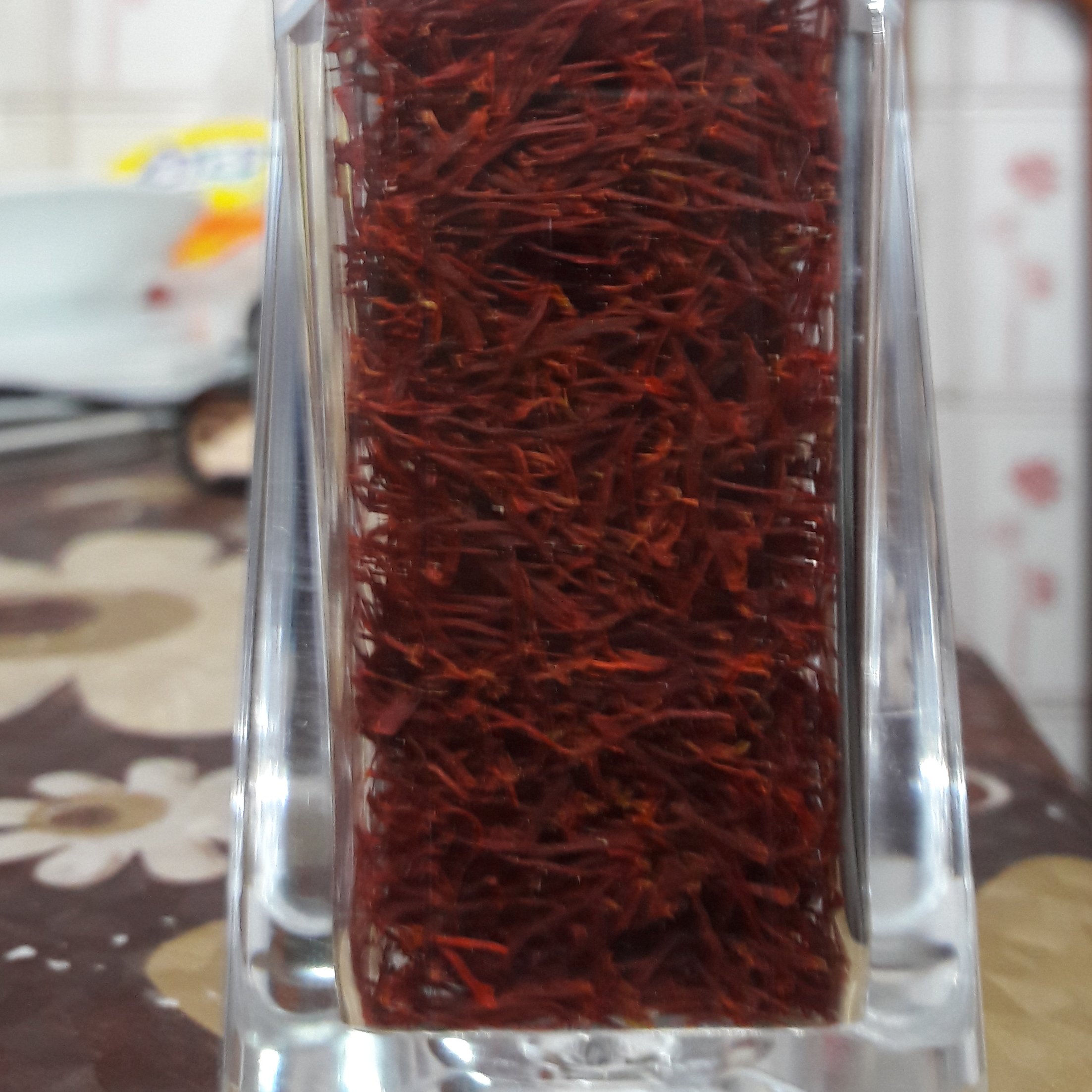 زعفران سوپر سرگل درجه یک قلمدار یک مثقالی