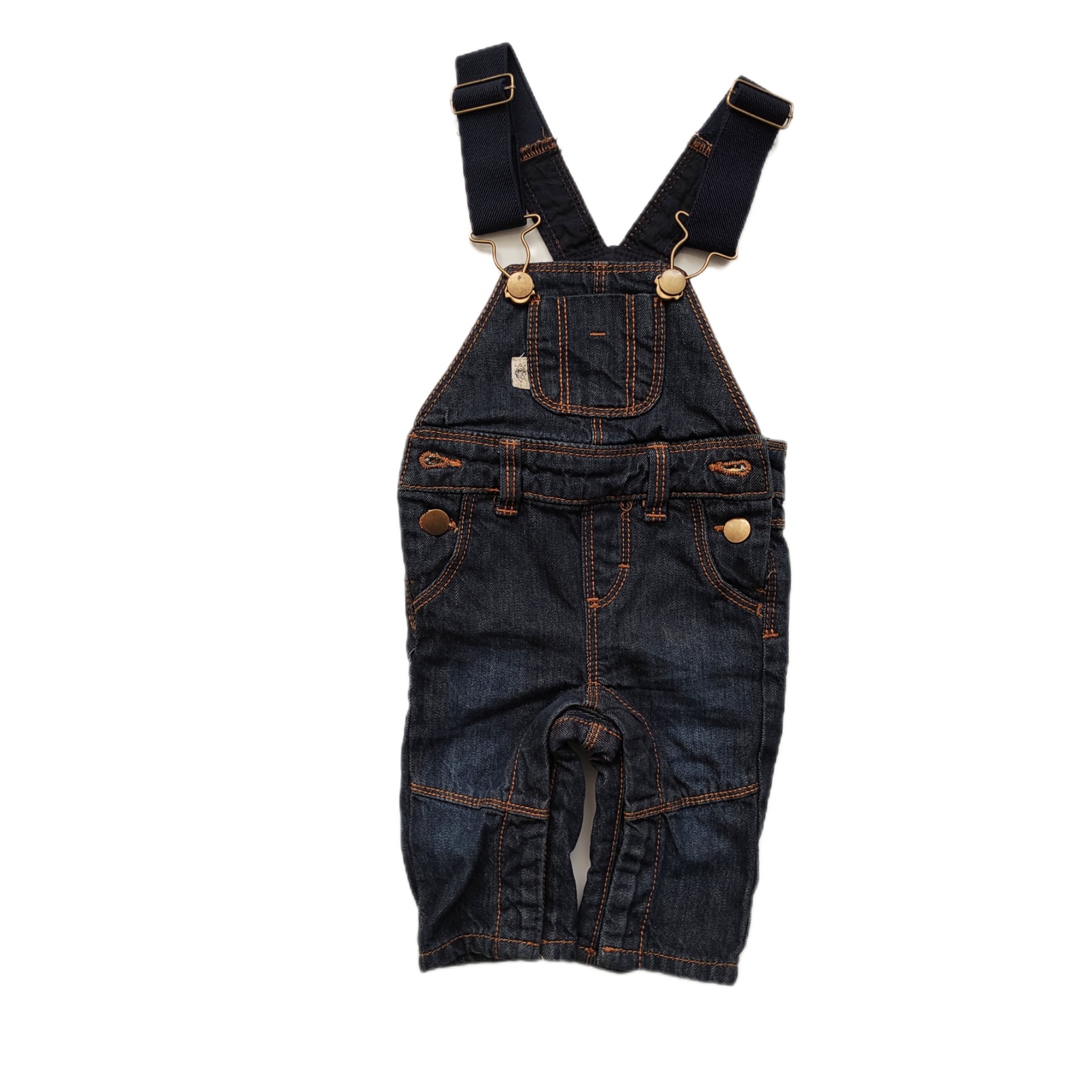 پیشبندار جین وارداتی بچگانه 3 ماه