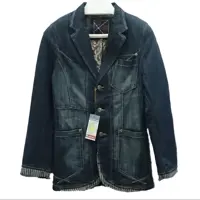 کت اسپورت جین آبی مردانه (سایز M و XL)