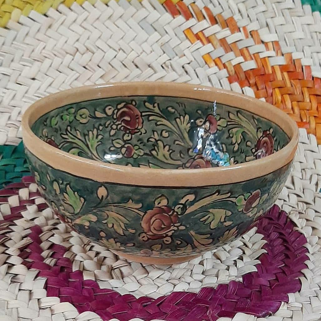 کاسه سفالی لعاب ترکTCN بسیار سبک و زیبا