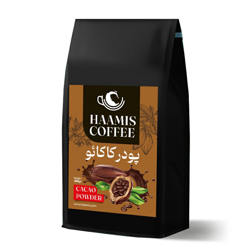 پودر کاکائو دارک برندهامیس کافی 300گرمی خوش عطر و